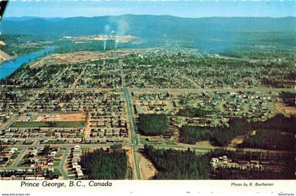 Prince George British Columbia Canada Fliegeraufnahme