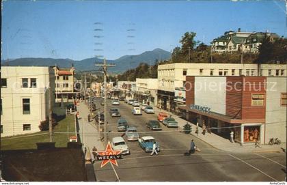 Prince Rupert Business section Third Avenue