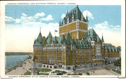 Quebec Chateau Frontenac Terrace Dufferin
