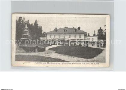 Quebec Chutes du Montmorency Residence du Duc de Kent