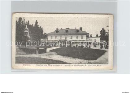 Quebec Chutes du Montmorency Residence du Duc de Kent
