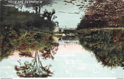 St Stephen New Brunswick Fredericton Canada Gore Bridge