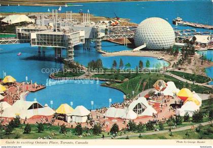 TORONTO Ontario Canada Ontario Place aerial view