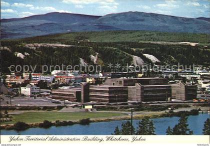 Whitehorse Yukon Territory Fliegeraufnahme Administration Building