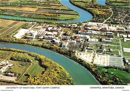 Winnipeg Manitoba USA University of Manitoba Fort Garry Campus Fliegeraufnahme