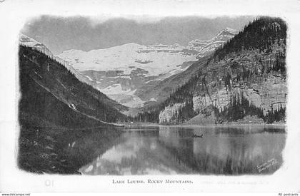 B379 Canada Lake Louise Rocky Mountains Hampshire City Council Card postcard