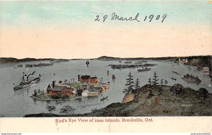br105557 brids eye view of 1000 islands brockville ontario canada