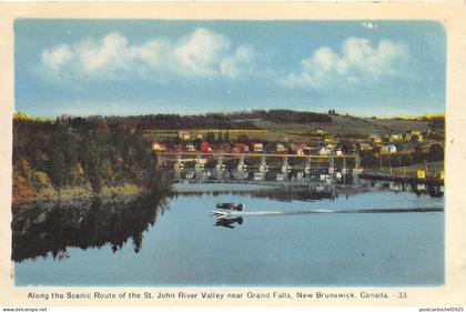 br106605 scenic route of st john river valley near grand falls brunswick  canada