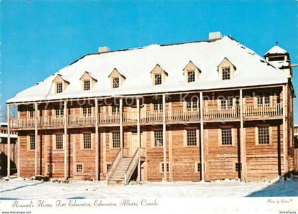 Edmonton Alberta Rowands House Fort Edmonton