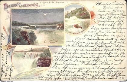 Niagara Falls Ontario Niagara Falls in Summer Kuenstlerkarte