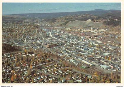 Prince George British Columbia Canada Panorama White Spruce Capital aerial view