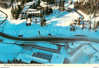 Radium Hot Springs BC Fliegeraufnahme