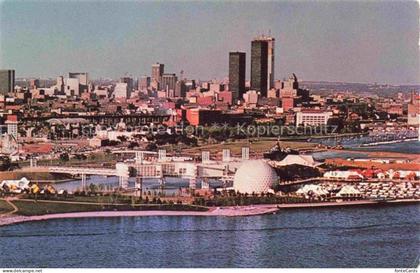 TORONTO Ontario Canada Aerial view of Ontario Place
