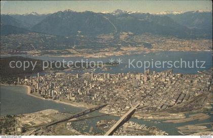 Vancouver British Columbia Luftaufnahme