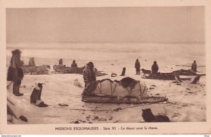 CANADA(ESQUIMAU) CHASSE(TRAINEAU DE CHIEN)