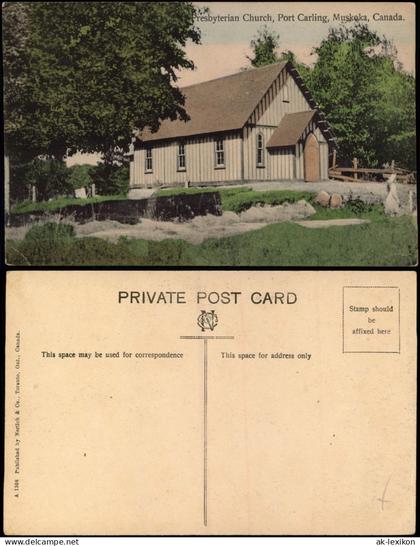Muskoka Presbyterian Church, Port Carling, Muskoka, Canada Kanada 1910