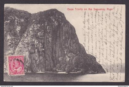 Postcard, CANADA, Vancouver, Cape Trinity on the Saguenay River