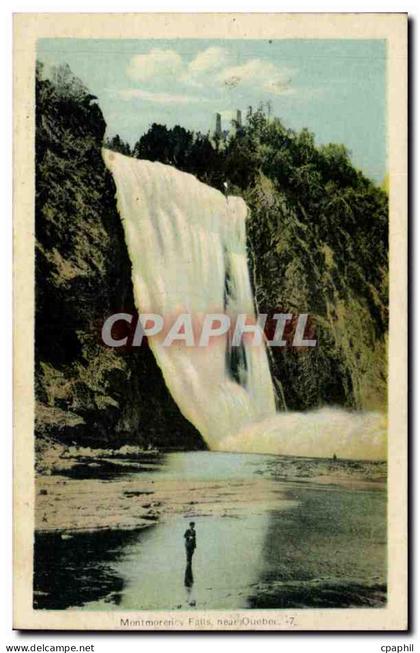 CPA Montmorency FAlls pres Quebec Canada