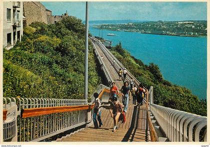 CPM Quebec Que La Promenade des Gouverneurs longeant la Citadelle