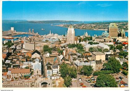 CPM Quebec Que Vue aerienne de Quebec