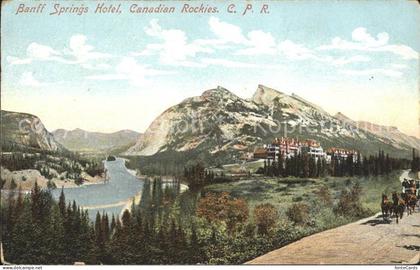 Banff Canada Banff Springs Hotel Canadian Rockies