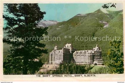Banff Canada The Banff Springs Hotel