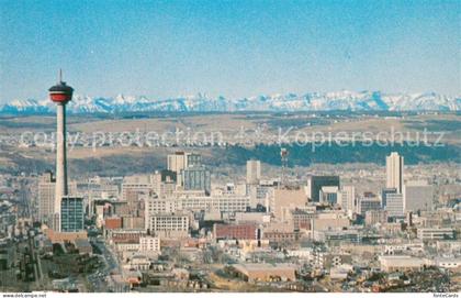 Calgary Towerng over the impressive Calgary skyline is the Husky Tower