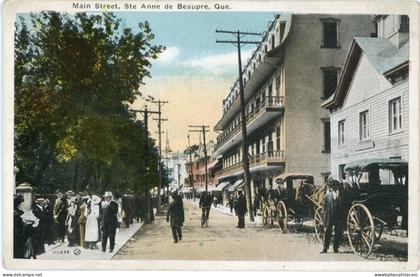 Canada Ste Anne de Beaupre Main Street