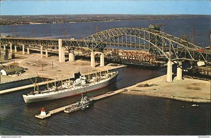 Hamilton Ontario Burlington Skyway Bridge Steamer