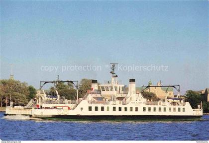 Kingston Ontario Canada Ferry Crossing between Wolfe Island and Kingston