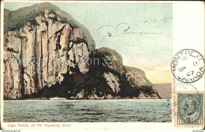 Montreal Quebec Cape Trinity on the Saguenay River