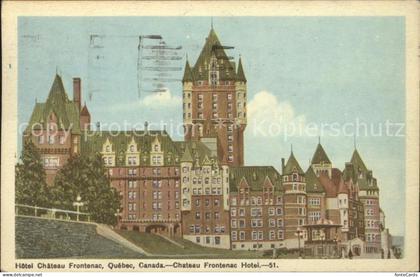 Quebec Hotel Chateau Frontenac