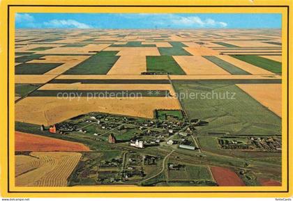 Saskatchewan Canada Luftbild Vogelsicht