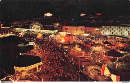 TORONTO Ontario Canada The Canadian National Exhibition Midway at night