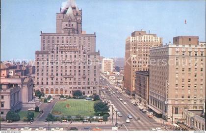 Vancouver British Columbia Georgia St looking Court House Hotel Vancouver Medica