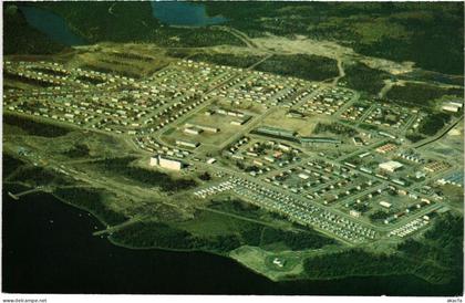 PC CANADA, NEWFOUNDLAND, AERIAL VIEW OF LABRADOR CITY, Modern Postcard (b61858)