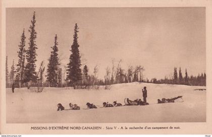CANADA(ESQUIMAU) CHASSE(TRAINEAU DE CHIEN)