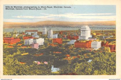 B92083 montreal canada from mount royal   canada