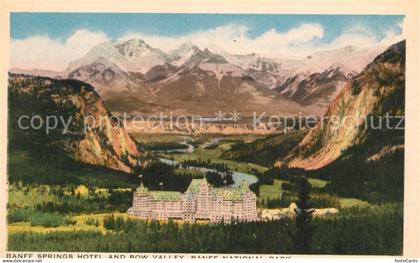 Banff Canada Banff Springs Hotel and Bow Valley Banff National Park