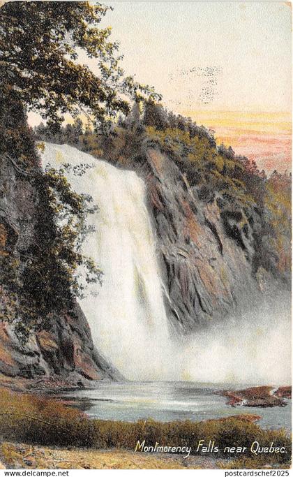 br105035 montmorency falls near quebec canada