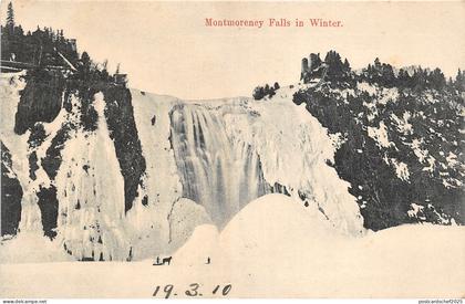 br105721 winter montmorency falls quebec canada