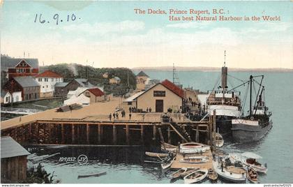 br105841 the docks prince rupert best natural harbour british columbia  canada