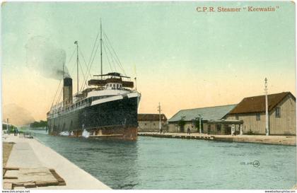 Canada Keewatin Steamer Ship