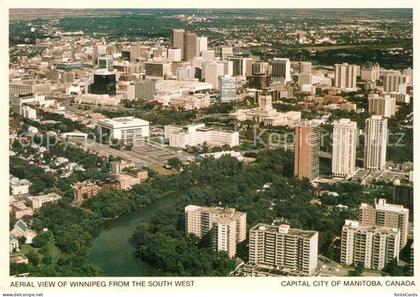 Manitoba Fliegeraufnahme Winnipeg