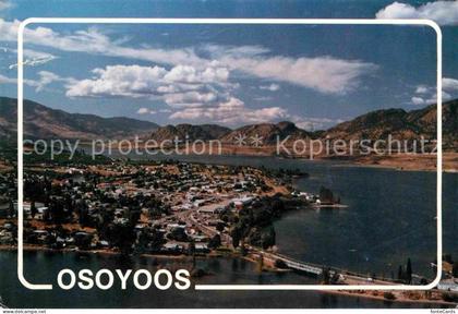 Osoyoos  Fliegeraufnahme mit See