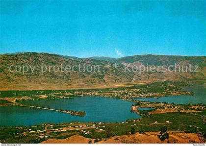 Osoyoos Haines Point Provincial Park Okanagan Valley seen from Anarchist Mountai