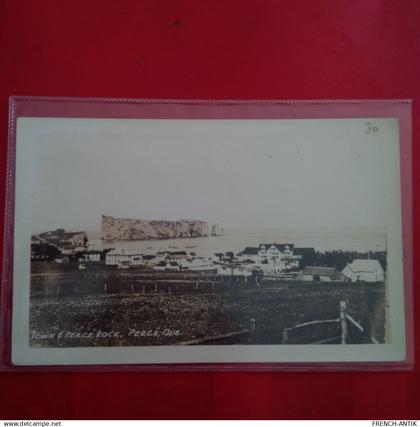 PERCE QUE TOWN AND PERCE ROCK