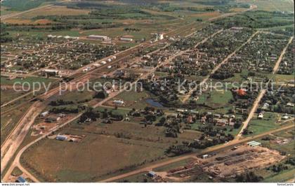 Virden Manitoba The Oil Capital of Manitoba aerial view