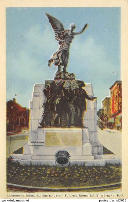 B5170 Quebec Sherbrooke Monument Memorial des soldats