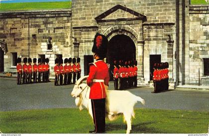 BR77569 changing the guard at la citadelle quebec canada   14x9cm
